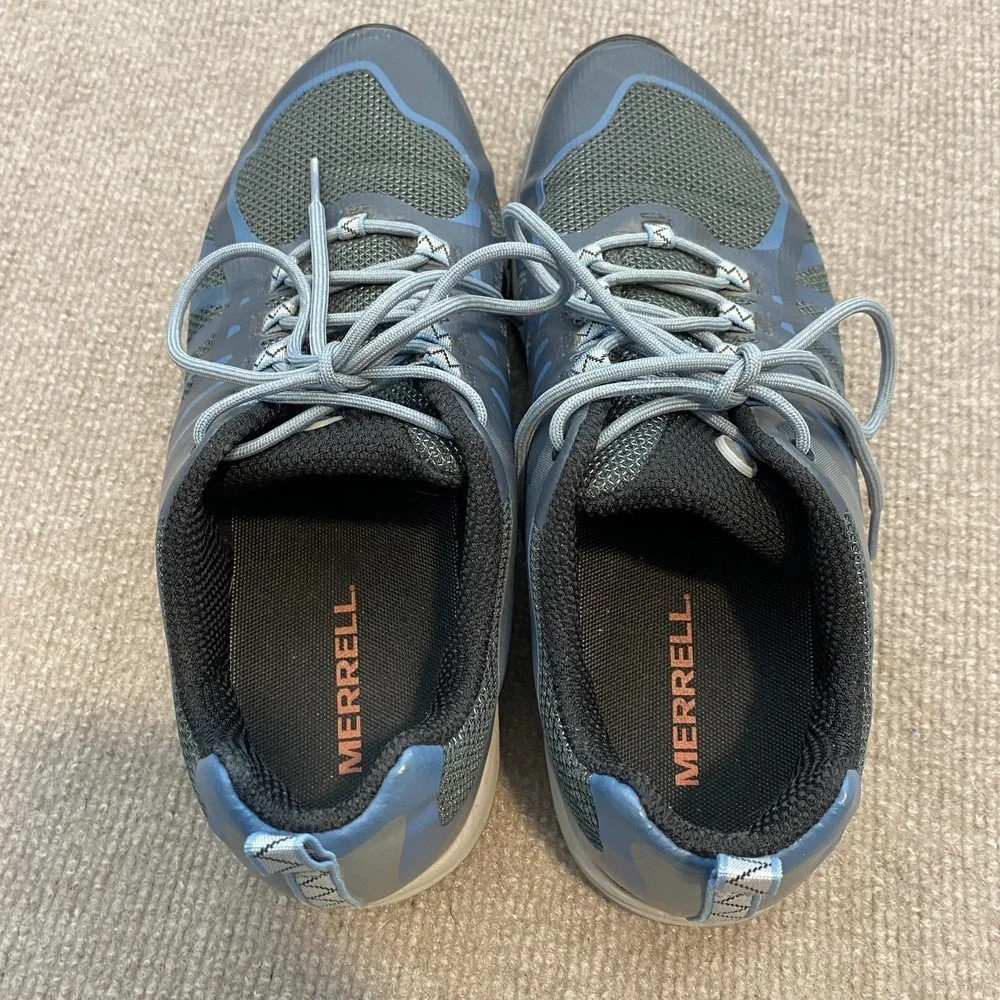 Merrell Shoes‎ Womens Size 10 Gray Mesh Cushioned Trail Running Sneakers J599552